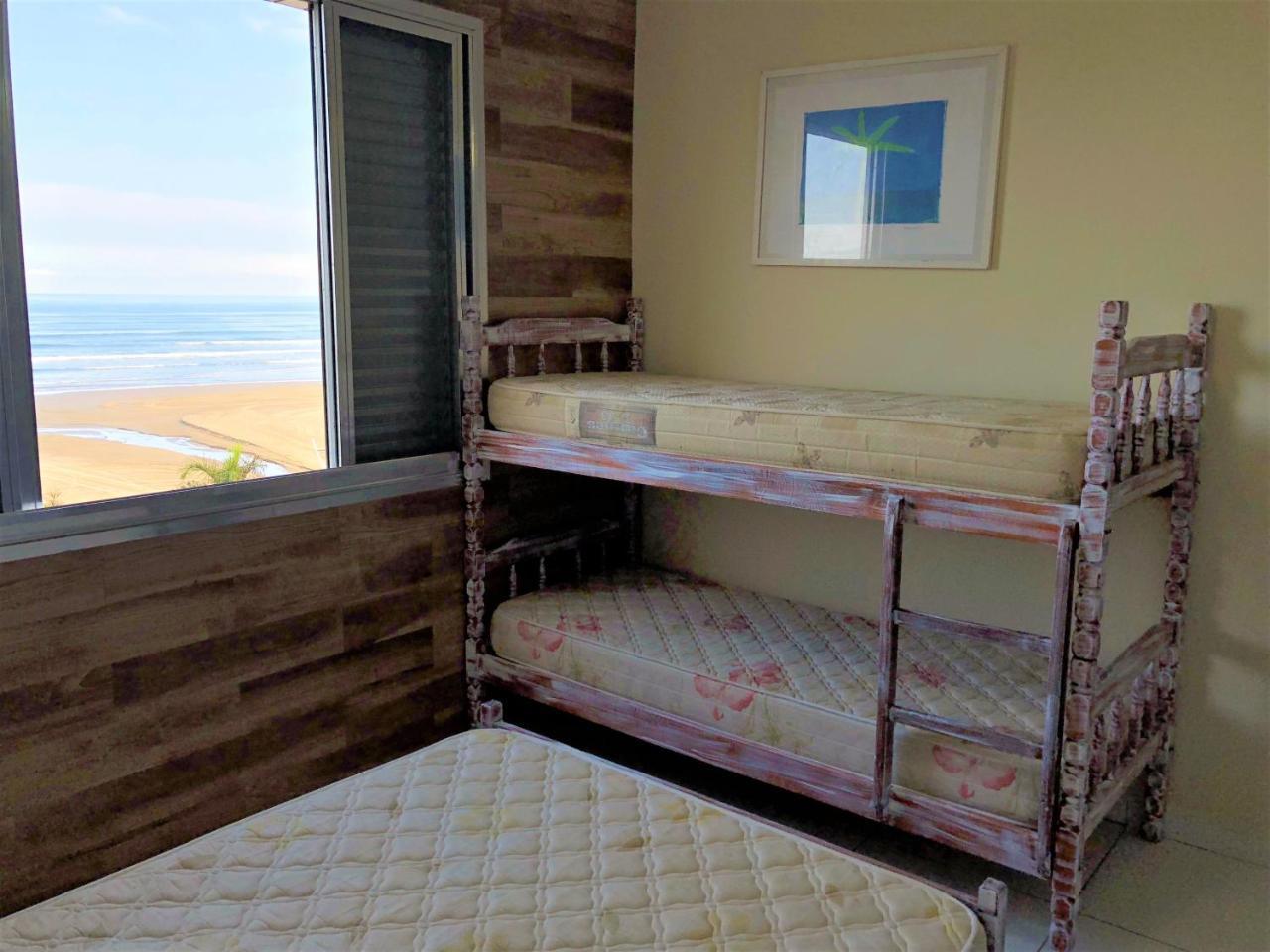 Apto Frente Ao Mar Com Vista Maravilhosa Lejlighed Praia Grande  Eksteriør billede