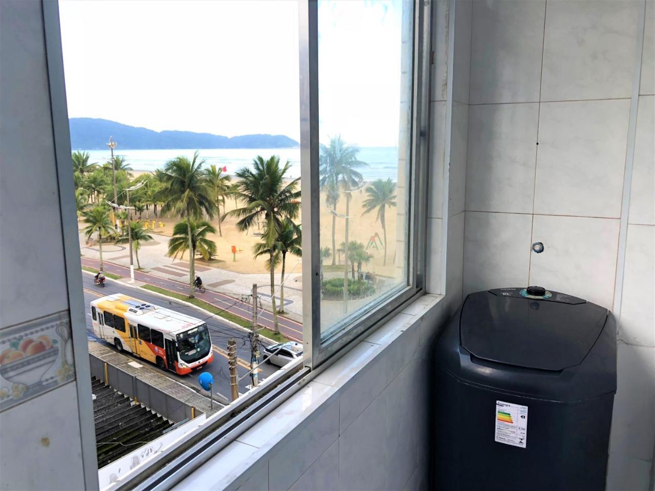 Apto Frente Ao Mar Com Vista Maravilhosa Lejlighed Praia Grande  Eksteriør billede