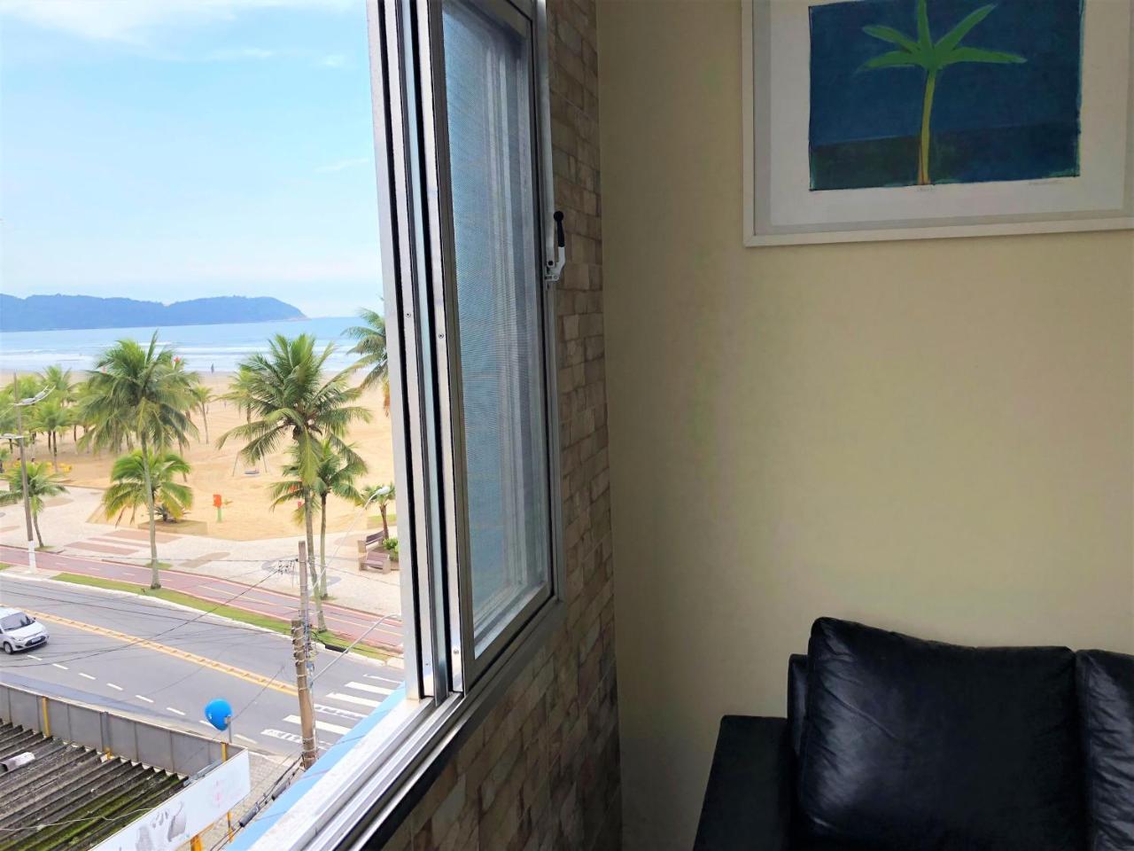 Apto Frente Ao Mar Com Vista Maravilhosa Lejlighed Praia Grande  Eksteriør billede